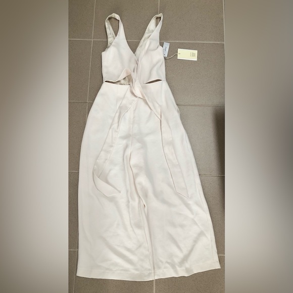 Aritzia Wilfred new ecoulement jumpsuit wide cropped leg size 00 - Picture 5 of 6